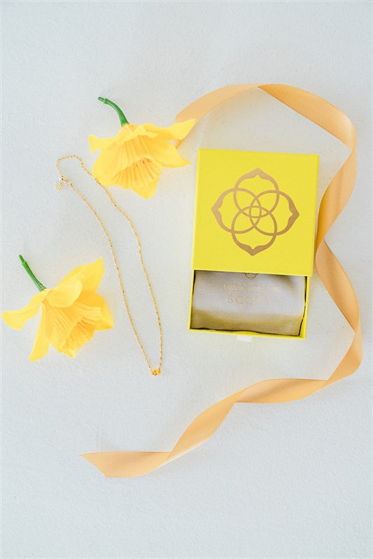 Kendra Scott Necklace & Large Arrangement